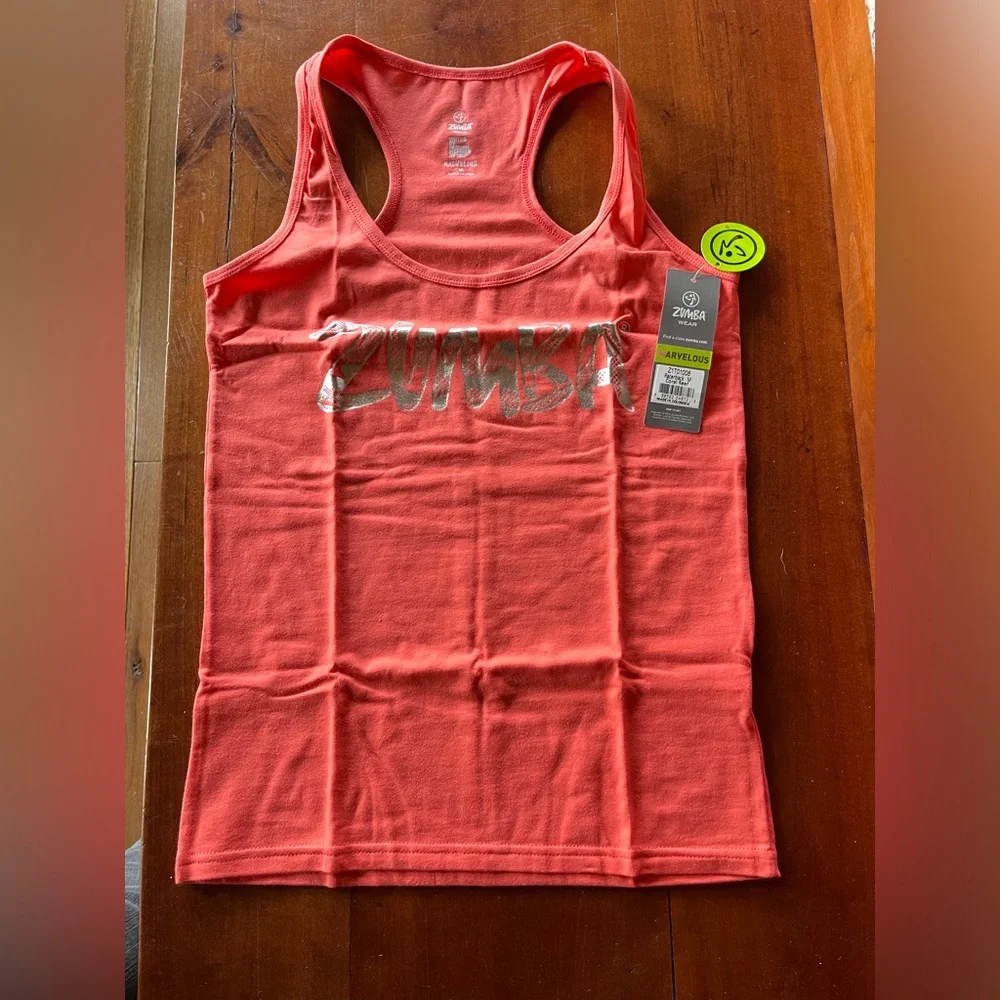 Zumba New racerback Top Medium - Picture 1 of 2
